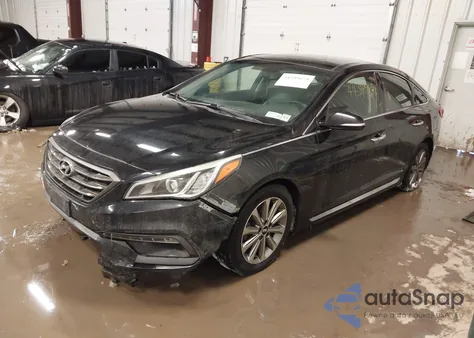 2016 Hyundai Sonata Limited from USA, damaged, VIN 5NPE34AF8GH436065